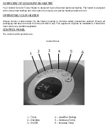 Preview for 3 page of Goldair GCT200 Operating Instructions Manual