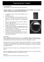 Preview for 7 page of Goldair GCT250 Operating Instructions Manual