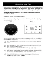 Preview for 8 page of Goldair GCTF350 Operating Instructions Manual