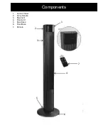 Preview for 3 page of Goldair GCTF410 Operating Instructions Manual