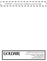 Preview for 4 page of Goldair GCV270 Operating Instructions