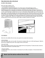 Preview for 5 page of Goldair GD160 Operating Instructions Manual