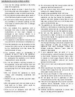 Preview for 2 page of Goldair GD260 Operating Instructions Manual