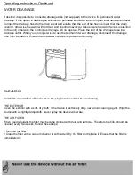 Preview for 6 page of Goldair GD260 Operating Instructions Manual