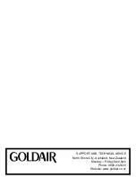 Preview for 8 page of Goldair GD260 Operating Instructions Manual