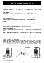 Preview for 8 page of Goldair GD330 Operating Instructions Manual
