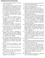 Preview for 2 page of Goldair GD335 Operating Instructions Manual