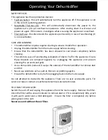 Preview for 9 page of Goldair GD350 Operating Instructions Manual