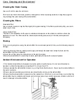 Preview for 7 page of Goldair GD355 Operating Instructions Manual