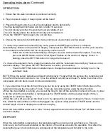 Preview for 5 page of Goldair GD360 Operating Instructions Manual