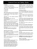 Preview for 5 page of Goldair GECO200 Ecosave Operating Instructions Manual