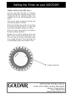 Предварительный просмотр 6 страницы Goldair GECO200 Operating Instructions Manual