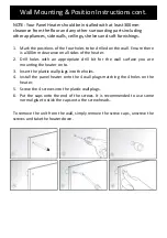 Предварительный просмотр 7 страницы Goldair GECO260 Operating Instructions Manual