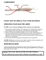 Предварительный просмотр 3 страницы Goldair GEK200 Operating Instructions