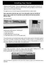 Preview for 5 page of Goldair GFE320 Operating Instructions Manual