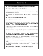 Preview for 5 page of Goldair GGOH300 Operating Instructions Manual