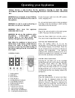 Preview for 7 page of Goldair GGPH224B Operating Instructions Manual