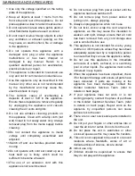 Предварительный просмотр 2 страницы Goldair GHCR200 Operating Instructions