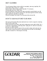 Preview for 5 page of Goldair GI200 Operating Instructions Manual