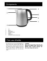 Preview for 3 page of Goldair GK175PPL Operating Instructions