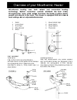 Preview for 4 page of Goldair GMH150 Operating Instructions Manual