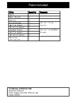 Предварительный просмотр 5 страницы Goldair GMH150 Operating Instructions Manual