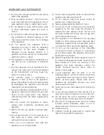 Preview for 2 page of Goldair GMH200 Operating Instructions Manual