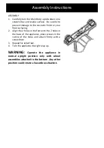 Preview for 7 page of Goldair GMH211 Operating Instructions Manual