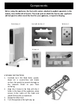 Preview for 6 page of Goldair GMH220 Operating Instructions Manual