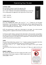 Preview for 8 page of Goldair GMH220 Operating Instructions Manual