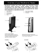 Предварительный просмотр 3 страницы Goldair GMH240 Operating Instructions