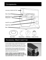 Предварительный просмотр 4 страницы Goldair GMX350 Operating Instructions Manual