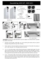 Предварительный просмотр 7 страницы Goldair GOC1211 Operating Instructions Manual