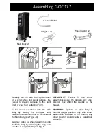 Предварительный просмотр 5 страницы Goldair GOC177C General Care And Safety Manual