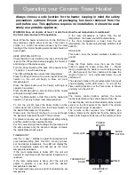 Preview for 3 page of Goldair GPCT440 Operating Instructions