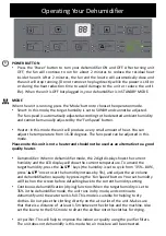 Предварительный просмотр 9 страницы Goldair GPDH480 Operating Instructions Manual