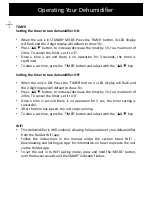 Preview for 11 page of Goldair GPDH480 Operating Instructions Manual