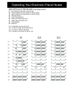 Предварительный просмотр 7 страницы Goldair GPH110 Operating Instructions Manual