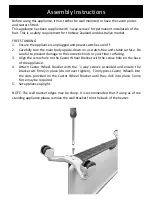 Preview for 7 page of Goldair GPH150 Operating Instructions Manual