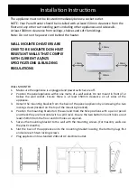 Preview for 8 page of Goldair GPH150 Operating Instructions Manual