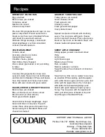 Preview for 7 page of Goldair GPP250 Operating Instructions Manual