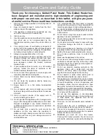 Preview for 2 page of Goldair GPPH500 Operating Instructions Manual