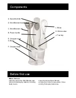 Предварительный просмотр 4 страницы Goldair GSB380 Operating Instructions Manual