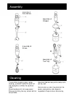 Предварительный просмотр 5 страницы Goldair GSB380 Operating Instructions Manual