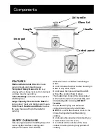 Preview for 3 page of Goldair GSL201 Operating Instructions Manual