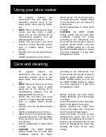Preview for 5 page of Goldair GSL201 Operating Instructions Manual