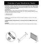 Предварительный просмотр 3 страницы Goldair GSMH120 General Care And Safety Manual