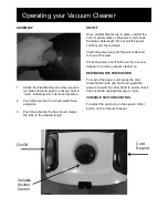 Предварительный просмотр 5 страницы Goldair GVC410 Operating Instructions Manual