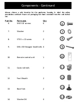 Preview for 4 page of Goldair Platinum GHOR900 Manual