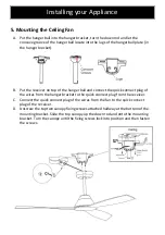 Preview for 9 page of Goldair PLATINUM GPCF300B Operating Instructions Manual